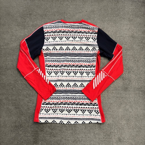 Helly Hansen LIFA Active Graphic Crew Base Layer Long Sleeve Melt Down Bricks - Picture 4 of 10